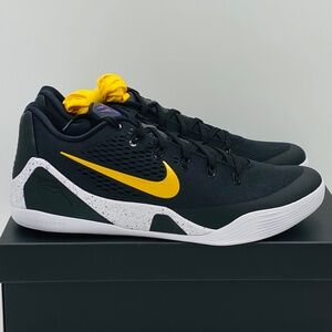 Size 16 NIKE KOBE 9 ELITE LOW EM PROTRO (Lakers Away) Basketball - #IH1401-002
